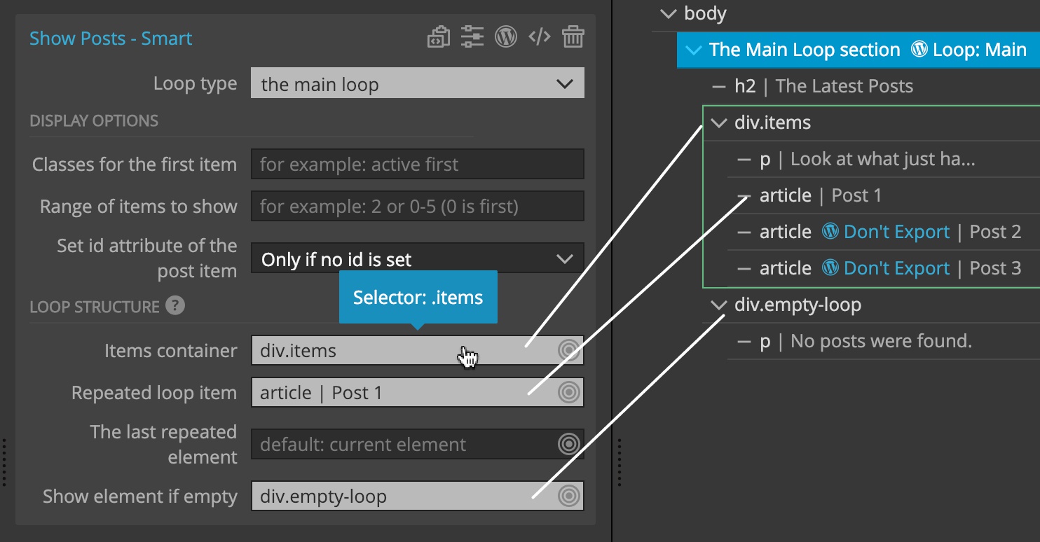 Defining custom loop structure.