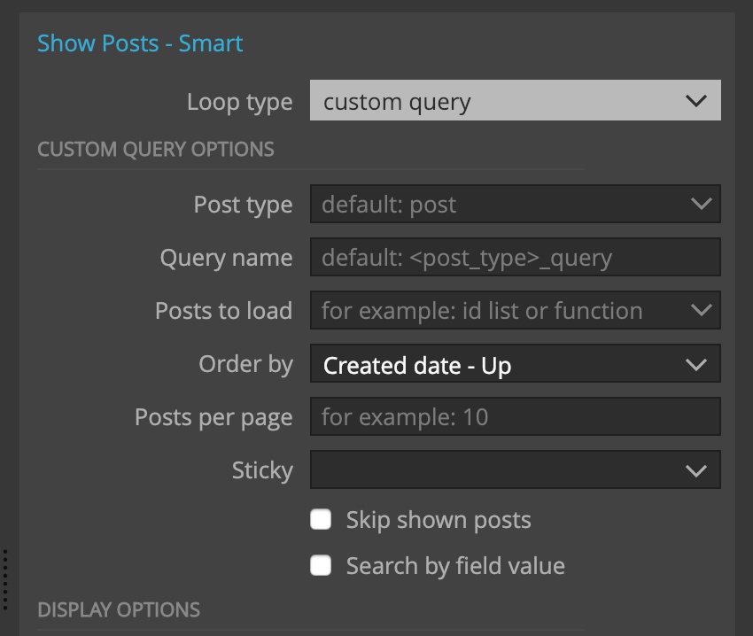 Defining custom WP_Query.